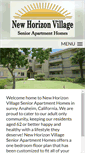 Mobile Screenshot of newhorizonvillage.com